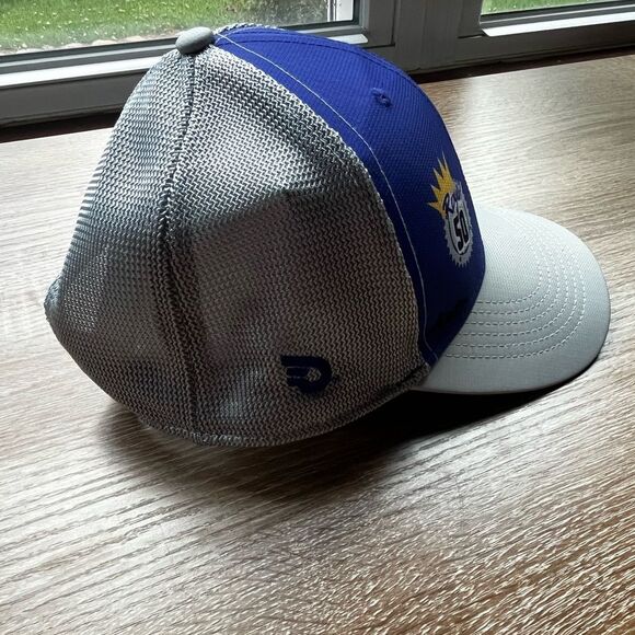 Royal 50 Mountain Bike Race Hat "Royal 50"  "Gorgeous 25" Blue and Gray - Picture 8 of 13